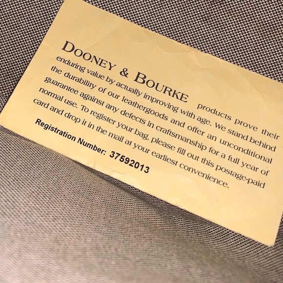 Dooney & Bourke QVC Special Edition Tote Purse - Picture 6 of 8